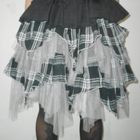 Image 3 of Algonquins tulle checkered skirt
