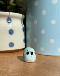 Image 10 of Mini Egg Guys Small (Pale Blue or Lilac) standing decoration