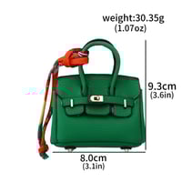 Image 9 of Mini Bag Pendant Small Keychain Case Accessory Family Mini Earphone Bag Accessories Pendant Key Chai