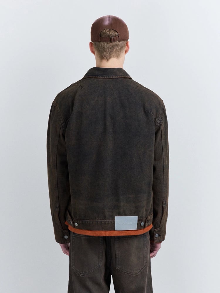 Image of A COLD WALL CROMER TRUCKER DYED ONYX