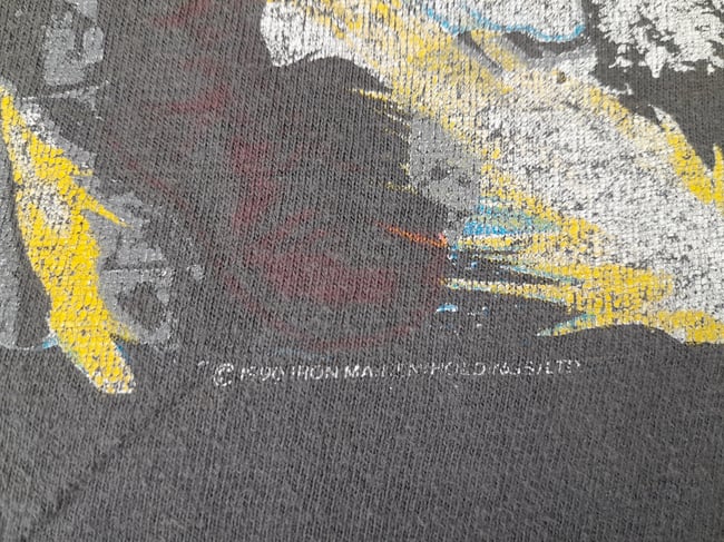 1990 Iron Maiden Tour T-Shirt