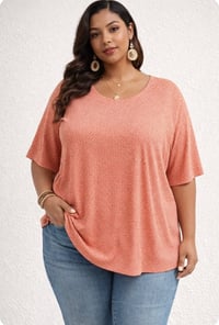 Image 3 of New 3X St. John’s Bay top #298*8