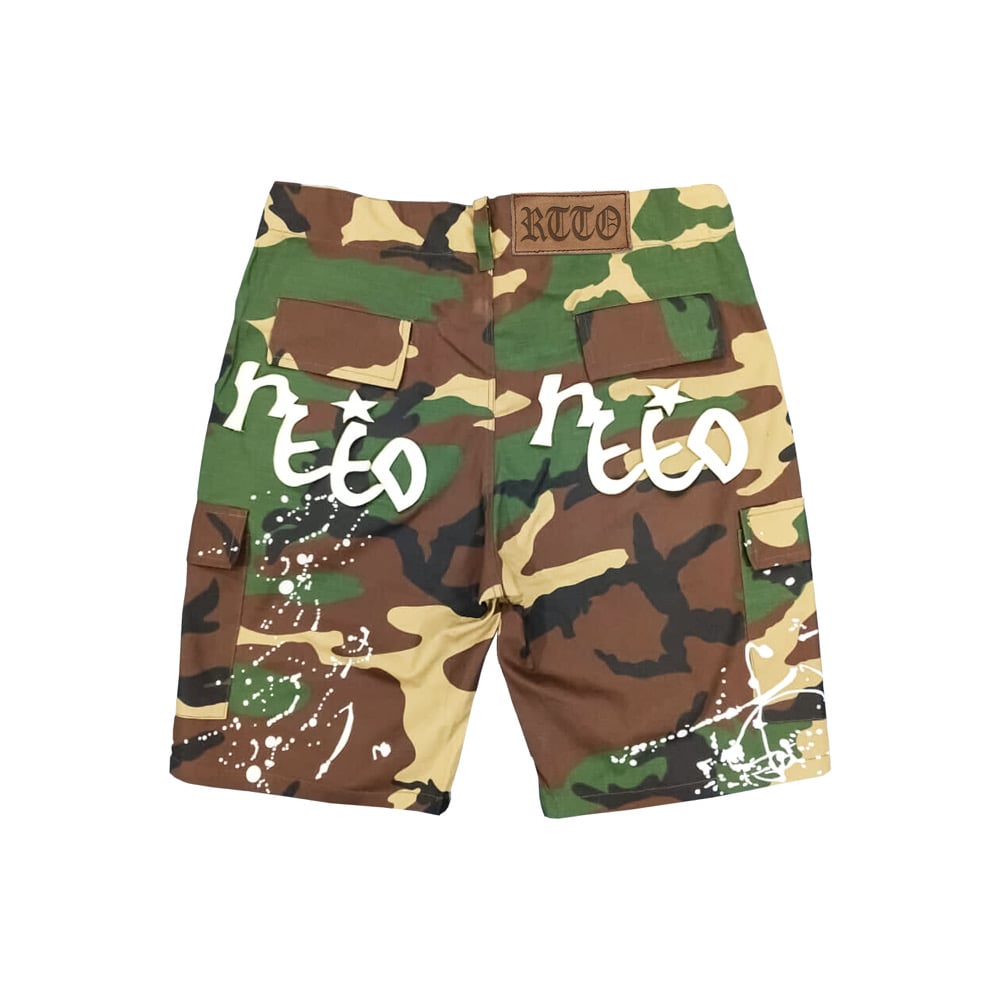 RTTO “ Crazy Camo “ Cargo Shorts