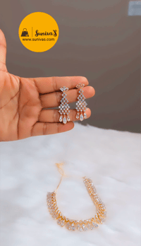 Image 2 of Beth_Premium Australian Diamond Set with Earrings