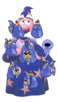 Image 5 of midnight blue mini wizard lighter case