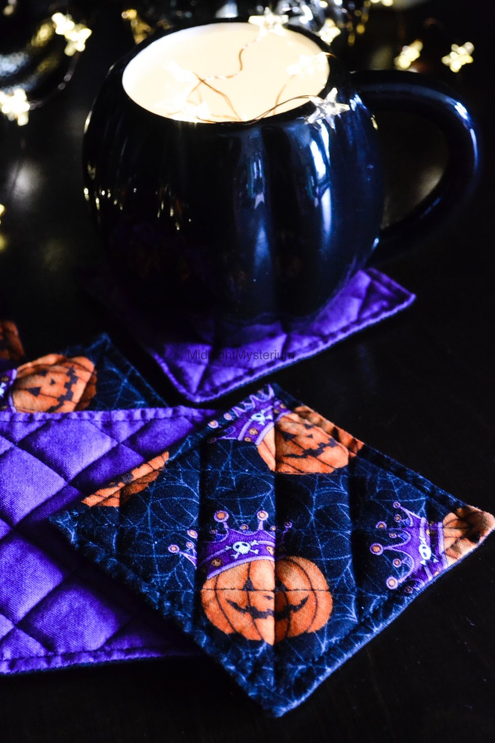 Pumpkin King Set of 6 Coasters