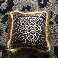 Image 3 of  Angry tiger leopard cushion cover