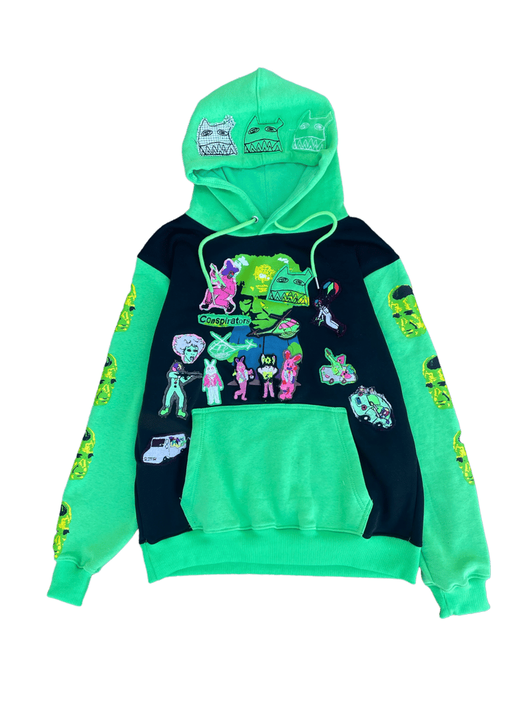 Conspirator remix hoodie [M]