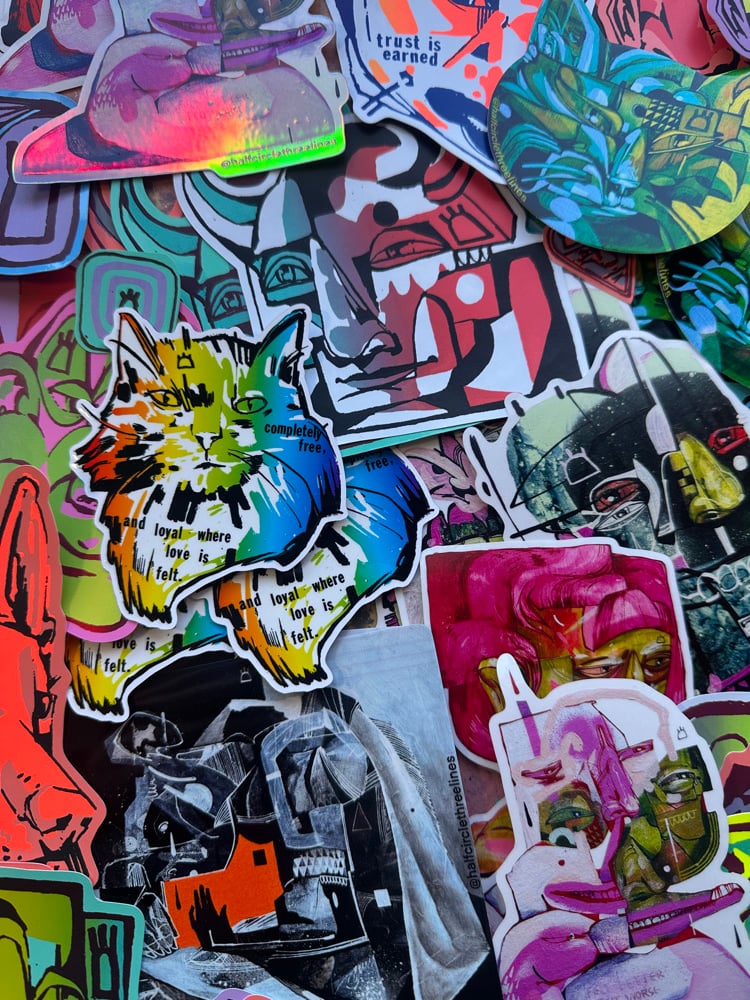 Image of 10 Piece Sticker pack