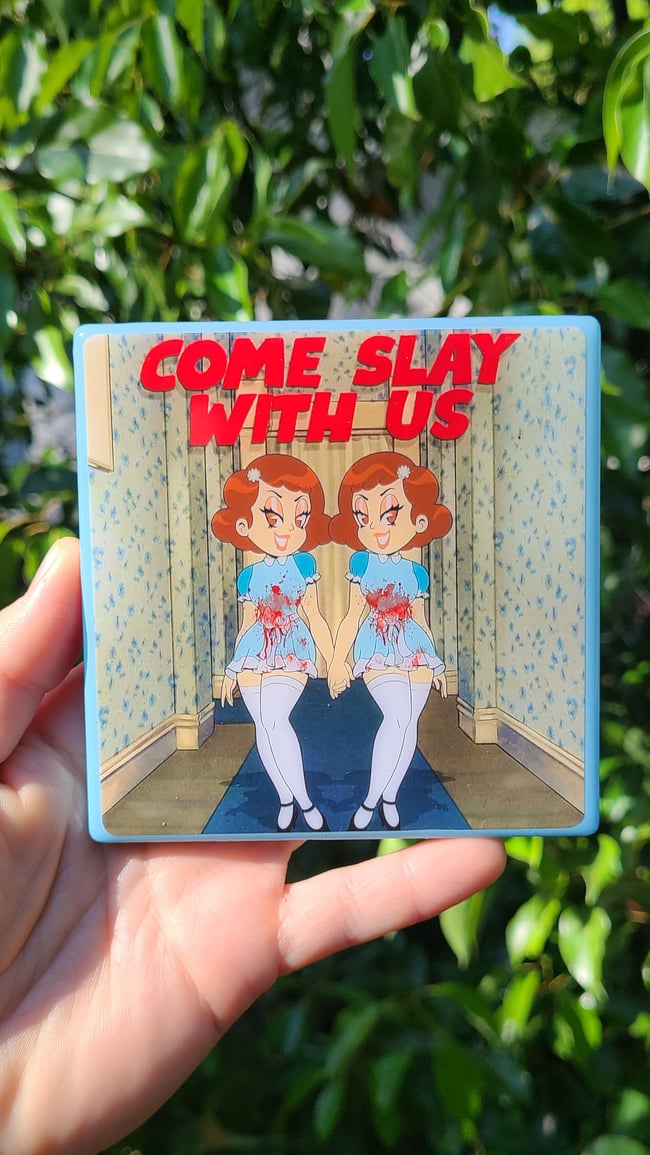 Spanish Marie Brewing "Come Slay With Us"  Craft Coaster