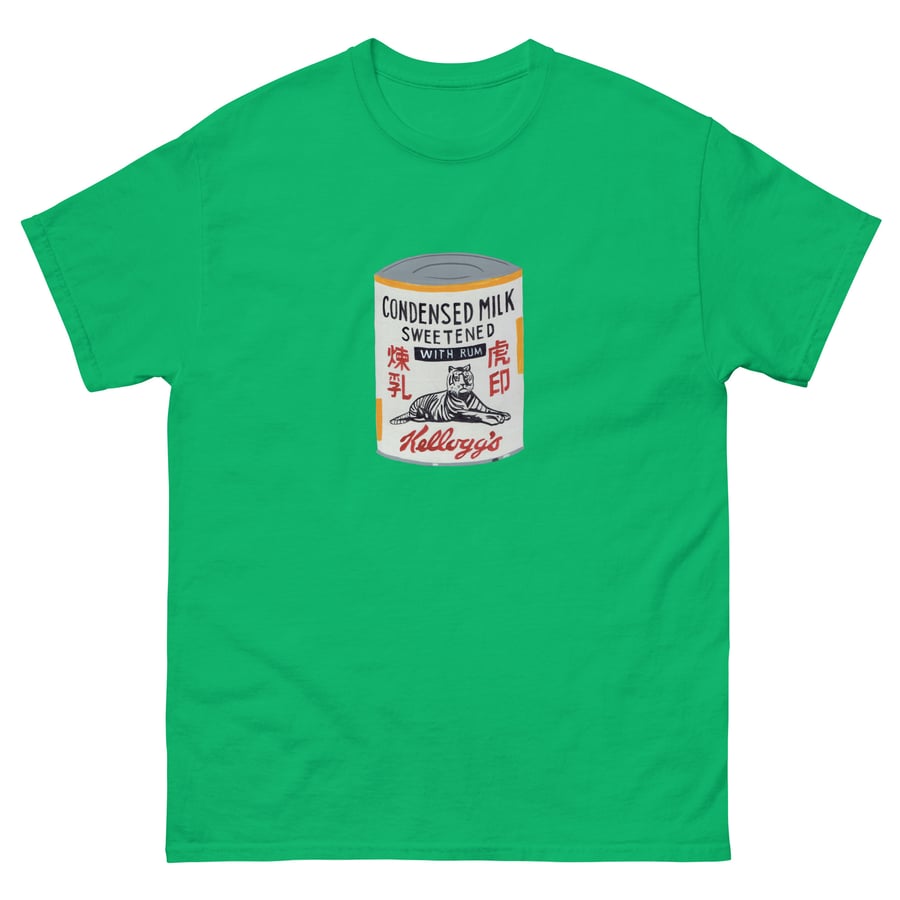 Image of CONDENSED MILK WITH RUM T-SHIRT