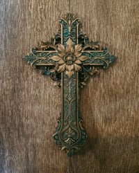 Image 2 of Floral Cross