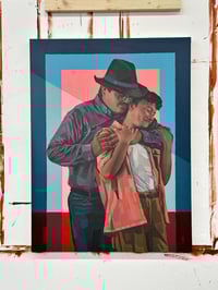 Image 5 of Something Worth Fighting For - 18x24" Acrylic on wood