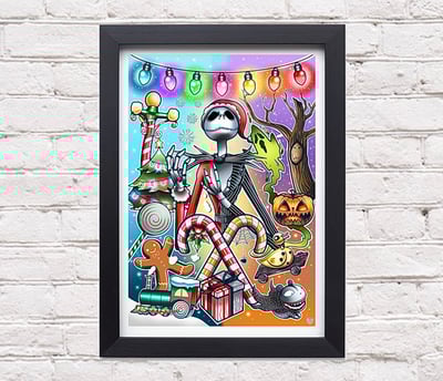 Image of Spooky & Bright - A4