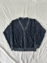 Image 1 of Vintage blue cardigan // XL