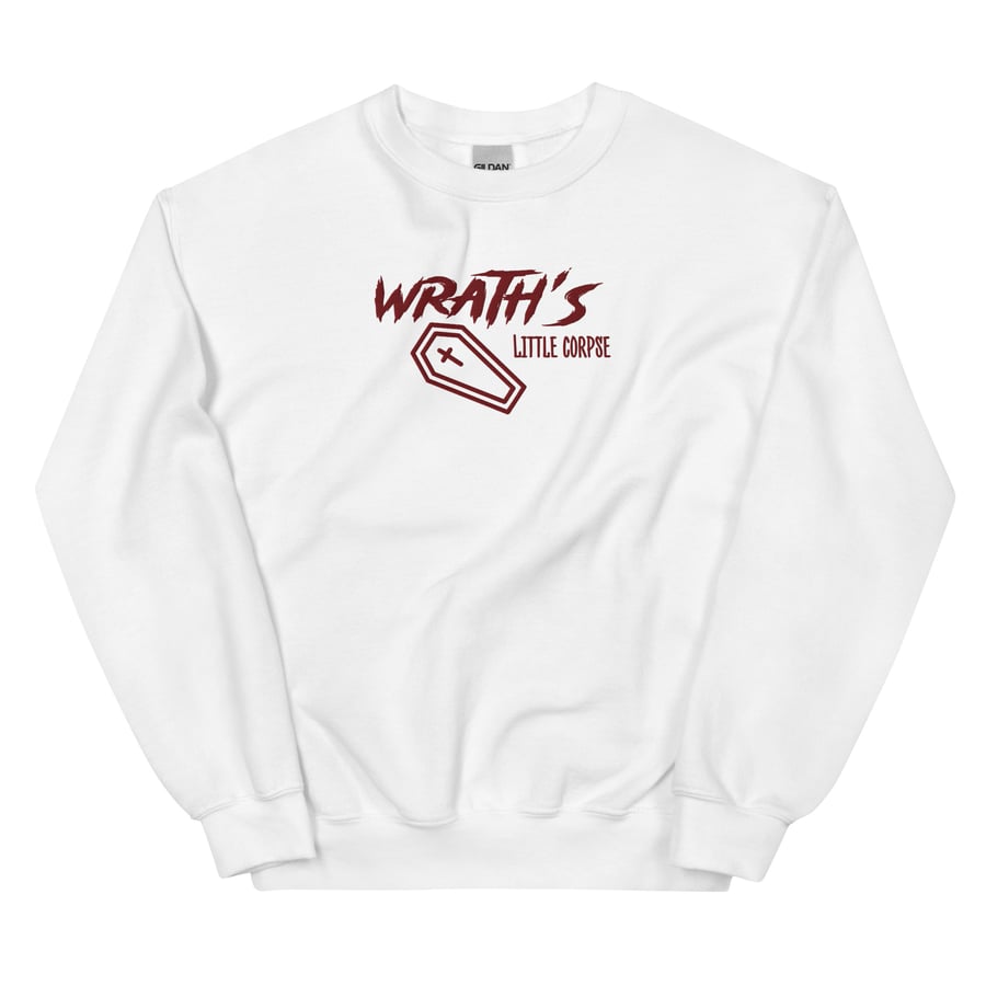Image of Wrath's little corpse embroidery Unisex Sweatshirt