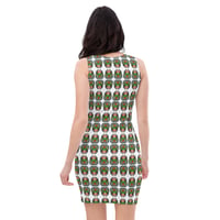 Image 4 of Marlowe Ink Flipface Bodycon dress