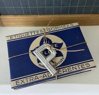 Image 1 of Petit paquet d’étiquettes gommées « Au Lierre Bleu »