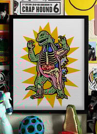 Image 1 of X-Ray Godzilla