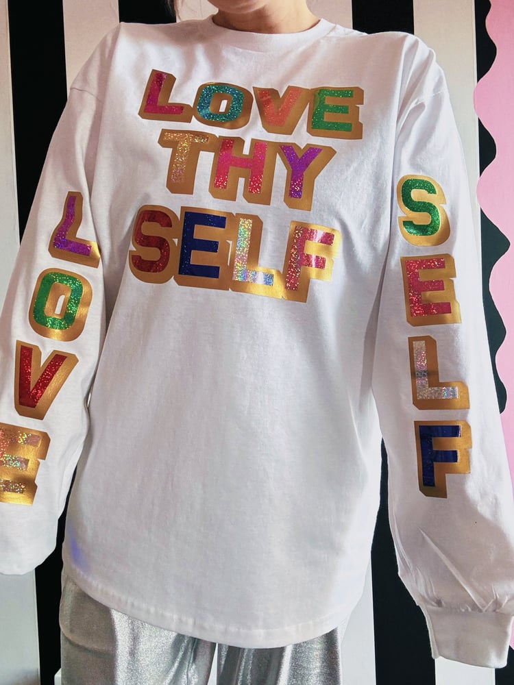 Image of Love thy self long sleeve tee