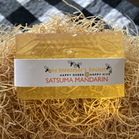 Image 1 of Satsuma Mandarin Honeybee Glycerin Soap