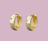 Emily Gold Hoop