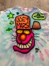 Image 1 of 1/1 Airbrush Tshirt on a 2XL Tie Dye Tshirt