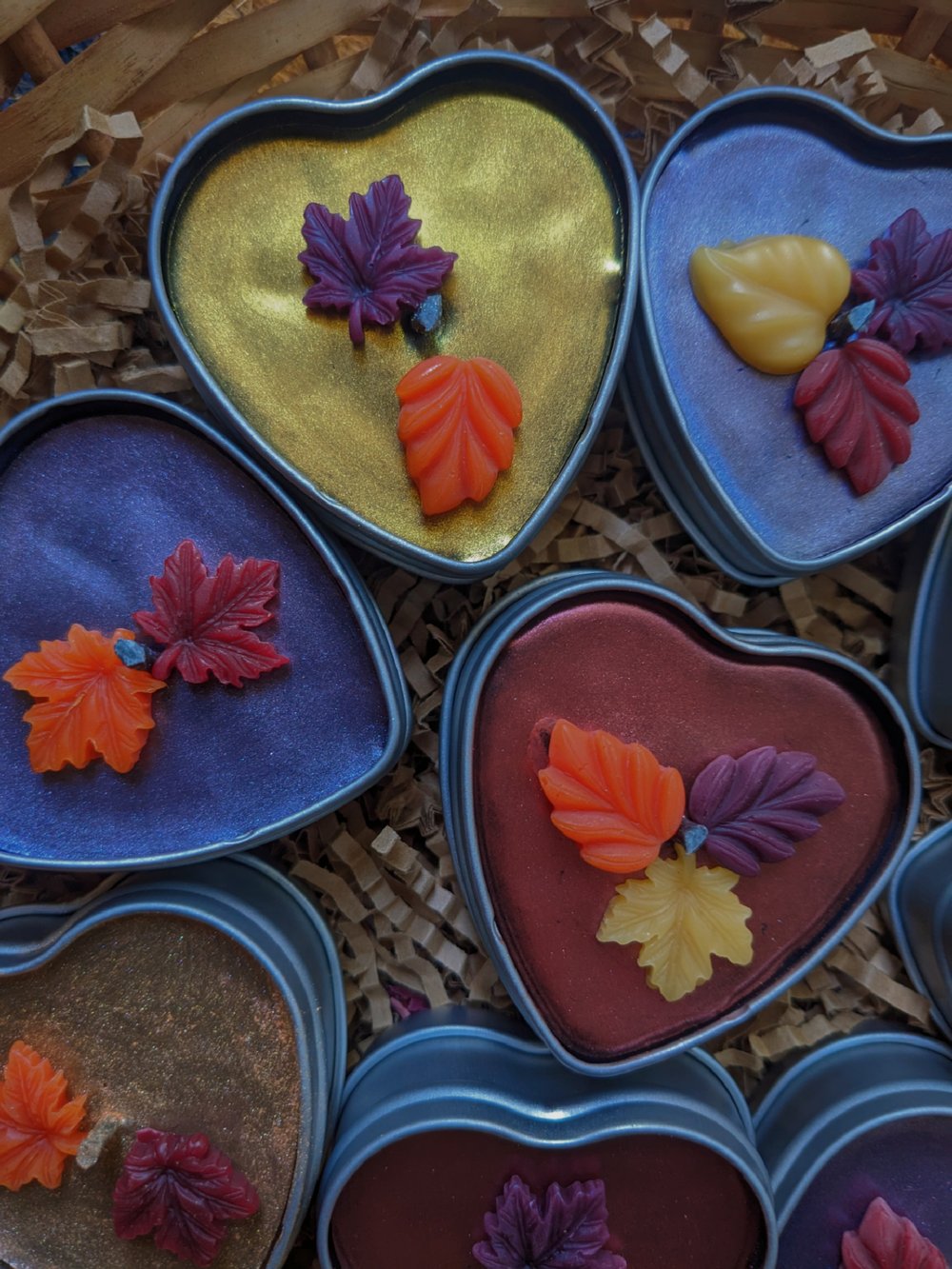 Image of Autumn Wreath Tealights 