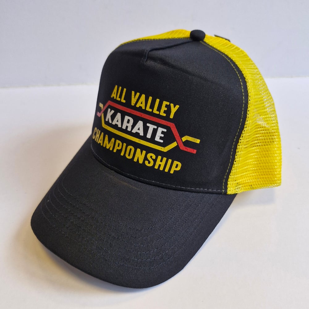 Image of All Valley Karate Kid Inspired Trucker Cap Hat