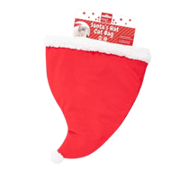 🎅Santa Hat Cat Crinkle Bag🎅