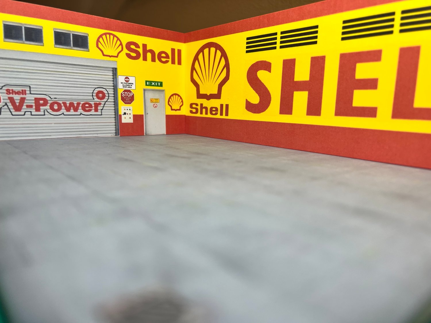 SHELL GARAGE | Diecastpicez