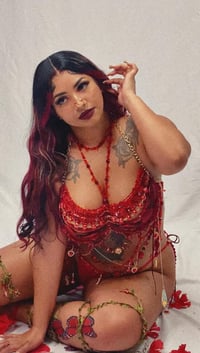 Image 1 of XL> Mermaid Top With Neck Strap✨