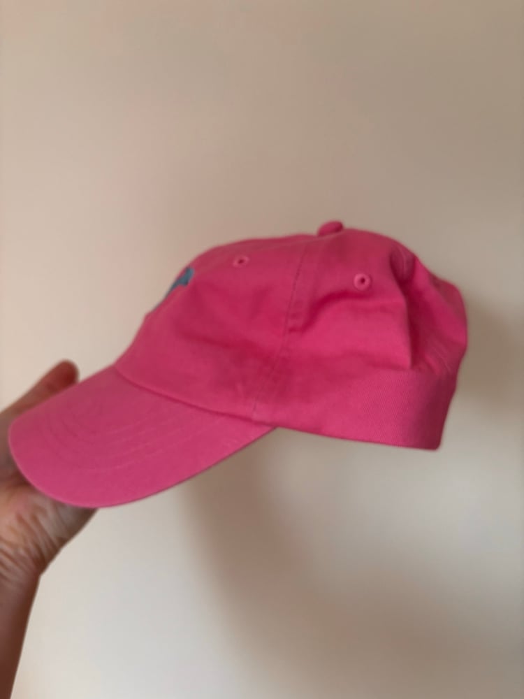 Image of Kids pink chino cap