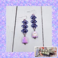 Image 2 of Iridescent Ghost Earrings