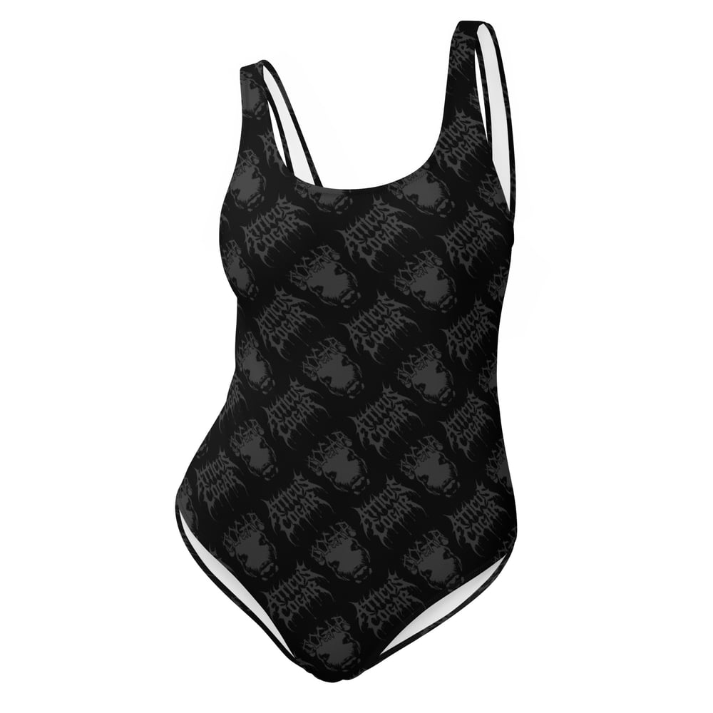 Image of Atticus Cogar Logo One Piece Swimsuit