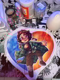 Image 2 of KNY Demon Slayer Plushies Tanjiro and Giyu 40CM