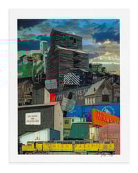 Image 1 of Railroad Collage 11” x 14” print