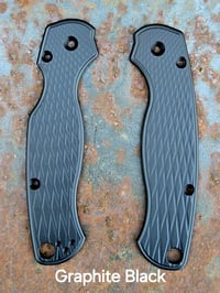 Image 2 of Titanium Scales For Spyderco PM2 (Draco's Armor)