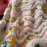 Image 3 of Pine Rose Blanket