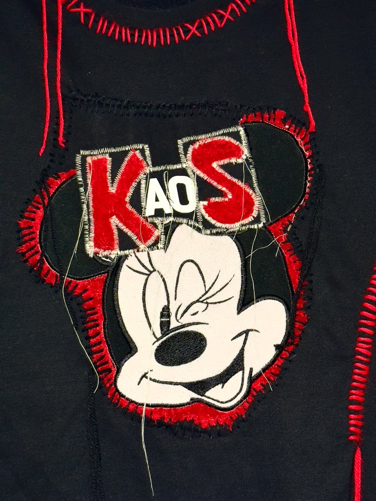 Image of MICKEY KAOS CROPPED JUMPER 