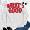 Red/White unisex Bomber Jacket