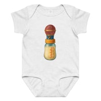 Image 4 of BORN TO ROCK THE MIC - ONESIE