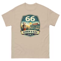 Image 5 of 66 Diner & Gas Vintage Retro T-Shirt | Vintage Roadside Americana Tee | Unisex Graphic Tee