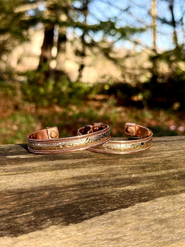 Image of Magnetic Copper Bangle #3