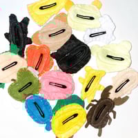 Image 6 of felt hairclips ^_^