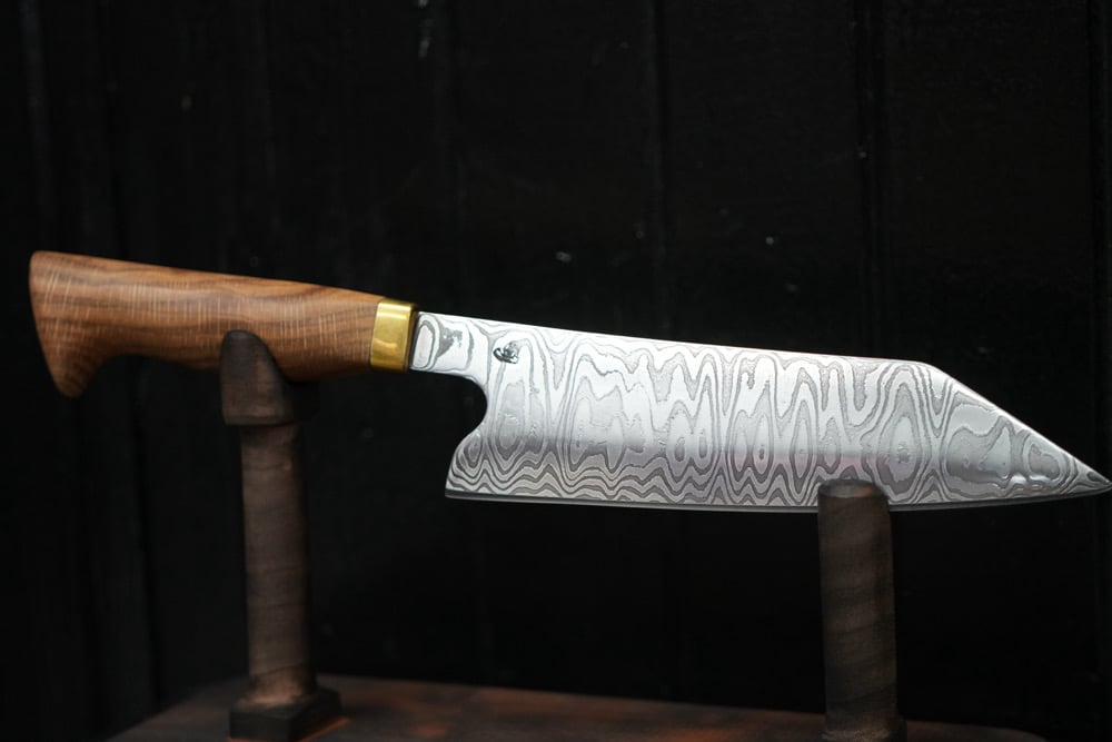 Image of  Full Damascus kitchen knife