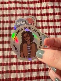 Image 1 of Some punks shiny sticker 