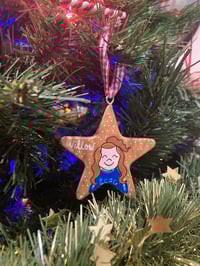 Image 3 of Star Shaped Custom Bauble | Hand Painted | Christmas 2025