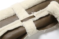 Image 11 of Weird Puss Furry Patchwork Women Crop Jacket