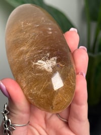 Image 3 of XL RUTILE IN HIMALAYAN QUARTZ SHIVA -INDIA-